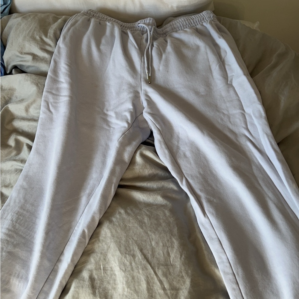 cute light blue sweatpants that are xl